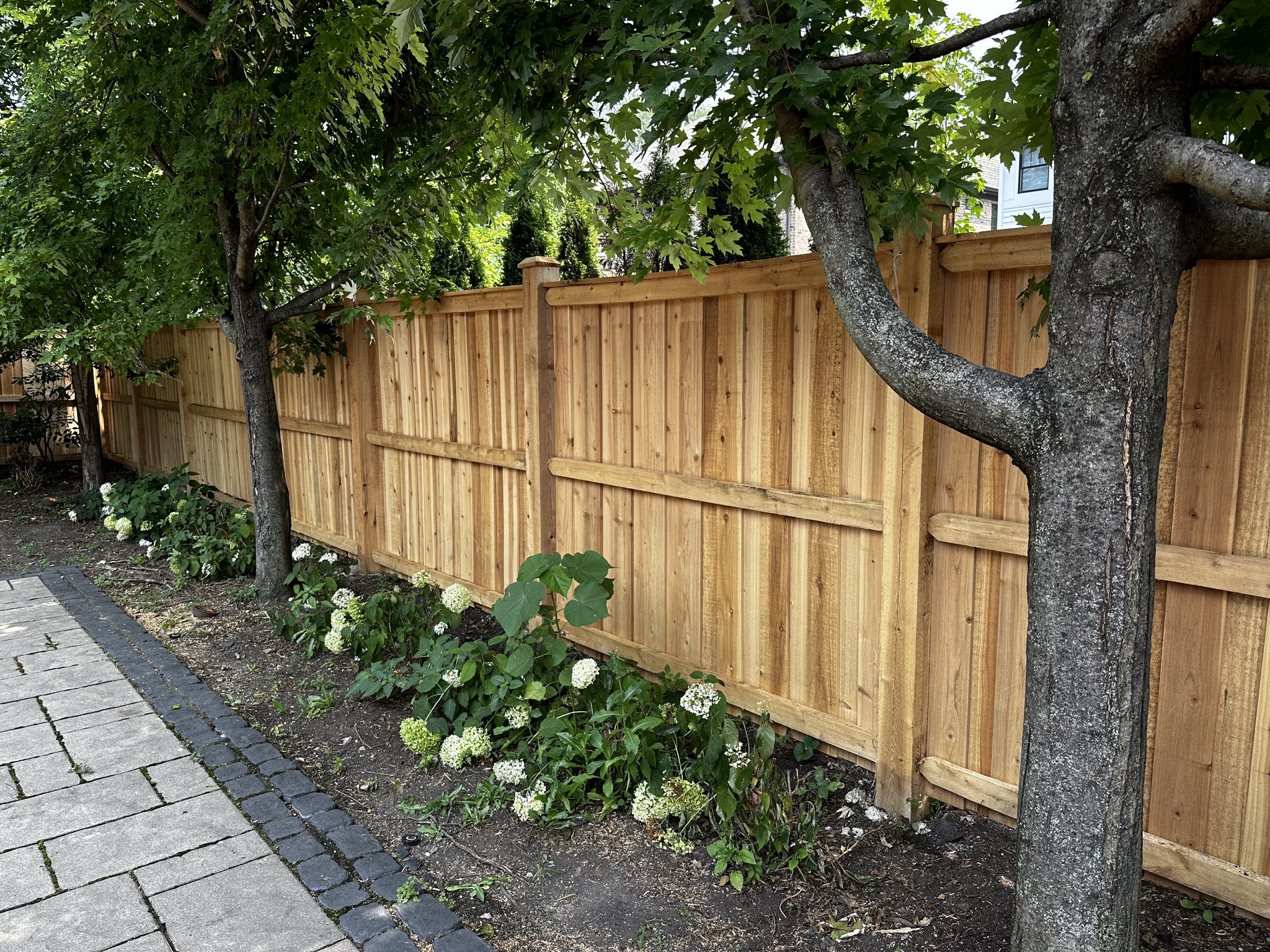 Wood Fence Insatallation